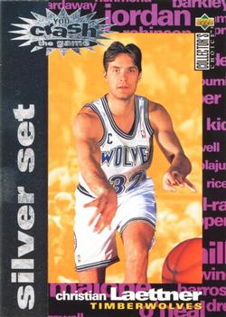 1995-96 Collector's Choice - You Crash the Game Silver Exchange: Assists/Rebounds #C23 Christian Laettner Front