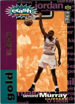 1995-96 Collector's Choice - You Crash the Game Gold: Scoring #C7 Lamond Murray Front