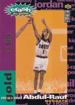 1995-96 Collector's Choice - You Crash the Game Gold: Scoring #C17 Mahmoud Abdul-Rauf Front