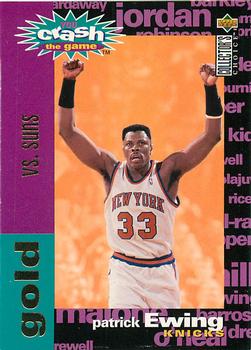 1995-96 Collector's Choice - You Crash the Game Gold: Scoring #C19 Patrick Ewing Front
