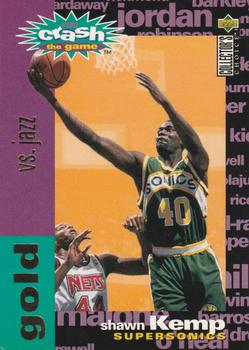 1995-96 Collector's Choice - You Crash the Game Gold: Scoring #C21 Shawn Kemp Front