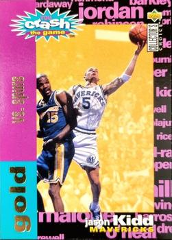 1995-96 Collector's Choice - You Crash the Game Gold: Scoring #C22 Jason Kidd Front