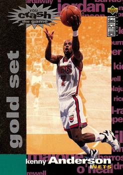 1995-96 Collector's Choice - You Crash the Game Gold Exchange: Scoring #C2 Kenny Anderson Front