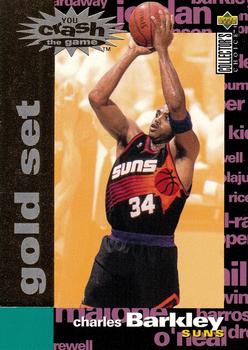 1995-96 Collector's Choice - You Crash the Game Gold Exchange: Scoring #C3 Charles Barkley Front