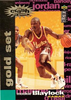 1995-96 Collector's Choice - You Crash the Game Gold Exchange: Scoring #C6 Mookie Blaylock Front