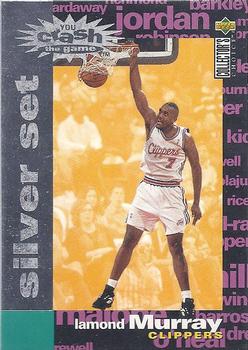 1995-96 Collector's Choice - You Crash the Game Silver Exchange: Scoring #C7 Lamond Murray Front