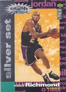 1995-96 Collector's Choice - You Crash the Game Silver Exchange: Scoring #C14 Mitch Richmond Front