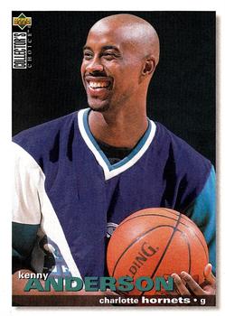 1995-96 Collector's Choice - 1995-1996 Debut Exchange #T3 Kenny Anderson Front