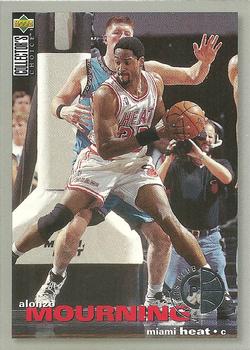 1995-96 Collector's Choice - 1995-1996 Debut Player's Club #T18 Alonzo Mourning Front