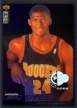 1995-96 Collector's Choice - 1995-1996 Debut Player's Club Platinum #T4 Antonio McDyess Front