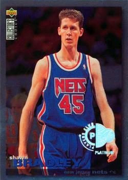1995-96 Collector's Choice - 1995-1996 Debut Player's Club Platinum #T11 Shawn Bradley Front