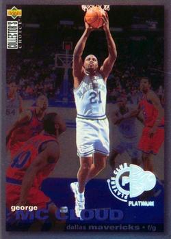 1995-96 Collector's Choice - 1995-1996 Debut Player's Club Platinum #T13 George McCloud Front