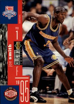 1995-96 Collector's Choice - 1995 NBA Draft Exchange #D1 Joe Smith Front