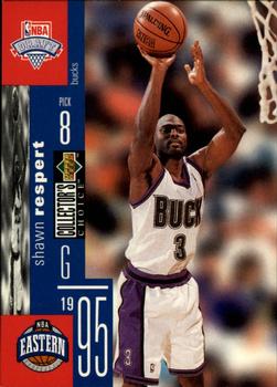 1995-96 Collector's Choice - 1995 NBA Draft Exchange #D8 Shawn Respert Front