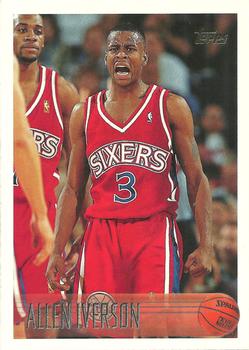 1996-97 Topps #171 Allen Iverson Front