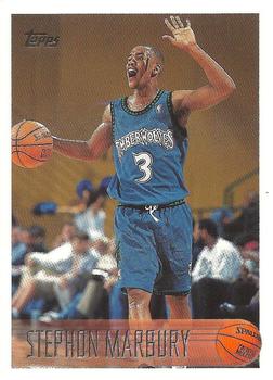 1996-97 Topps #177 Stephon Marbury Front