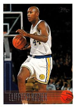 1996-97 Topps #6 Clifford Rozier Front