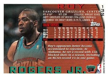 1996-97 Topps #132 Roy Rogers Back