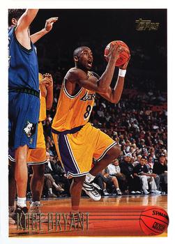 1996-97 Topps #138 Kobe Bryant Front