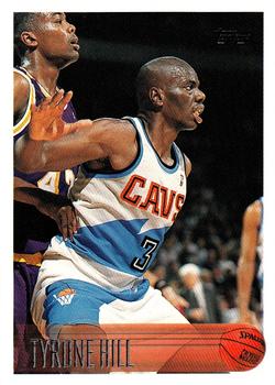 1996-97 Topps #185 Tyrone Hill Front
