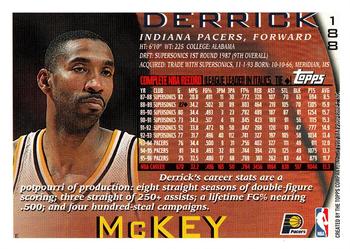 1996-97 Topps #188 Derrick McKey Back