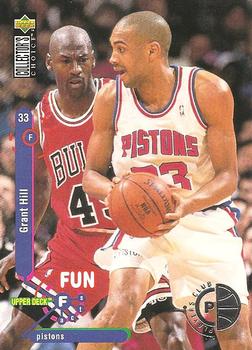 1995-96 Collector's Choice - Player's Club #173 Grant Hill Front