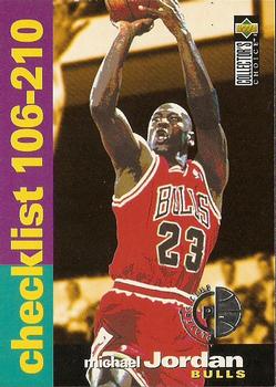 1995-96 Collector's Choice - Player's Club #210 Michael Jordan Front