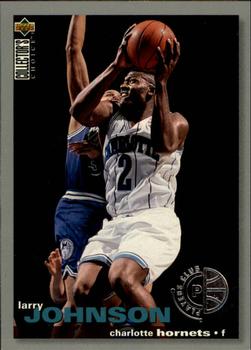 1995-96 Collector's Choice - Player's Club #2 Larry Johnson Front