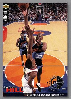 1995-96 Collector's Choice - Player's Club #20 Tyrone Hill Front