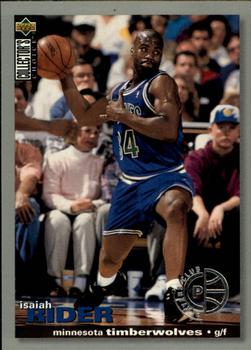 1995-96 Collector's Choice - Player's Club #101 Isaiah Rider Front