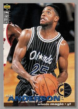 1995-96 Collector's Choice - Player's Club #163 Nick Anderson Front