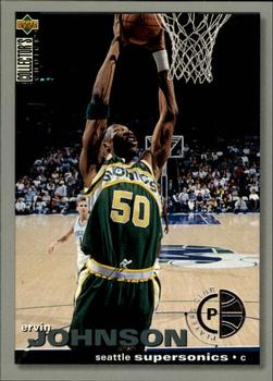 1995-96 Collector's Choice - Player's Club #164 Ervin Johnson Front