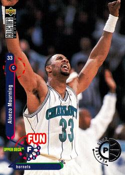 1995-96 Collector's Choice - Player's Club #168 Alonzo Mourning Front