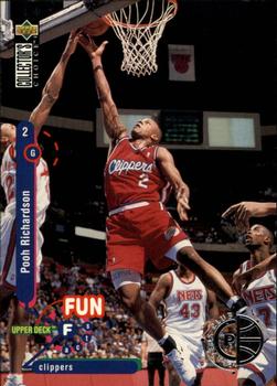 1995-96 Collector's Choice - Player's Club #177 Pooh Richardson Front