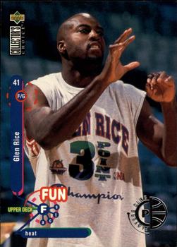1995-96 Collector's Choice - Player's Club #179 Glen Rice Front