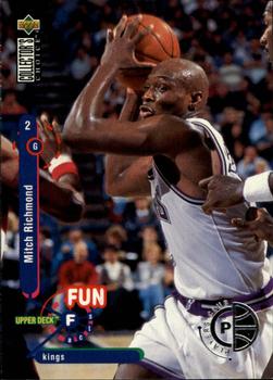 1995-96 Collector's Choice - Player's Club #188 Mitch Richmond Front
