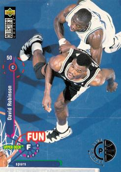 1995-96 Collector's Choice - Player's Club #189 David Robinson Front