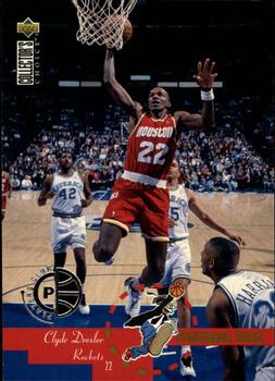 1995-96 Collector's Choice - Player's Club #199 Clyde Drexler Front