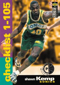 1995-96 Collector's Choice - Player's Club #209 Shawn Kemp Front