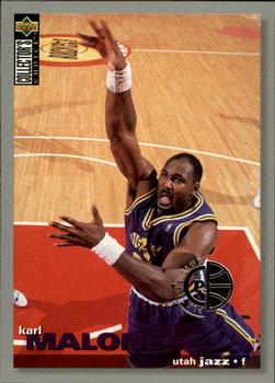 1995-96 Collector's Choice - Player's Club #235 Karl Malone Front