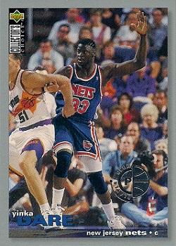 1995-96 Collector's Choice - Player's Club #282 Yinka Dare Front