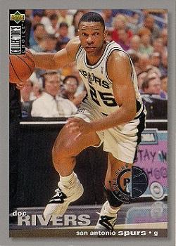 1995-96 Collector's Choice - Player's Club #293 Doc Rivers Front