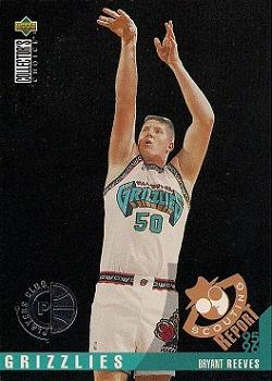 1995-96 Collector's Choice - Player's Club #348 Bryant Reeves Front