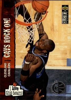 1995-96 Collector's Choice - Player's Club #370 Tyrone Hill Front
