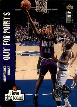 1995-96 Collector's Choice - Player's Club #380 Vin Baker Front