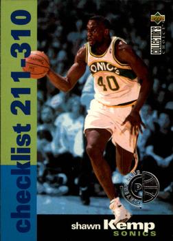 1995-96 Collector's Choice - Player's Club #409 Shawn Kemp Front