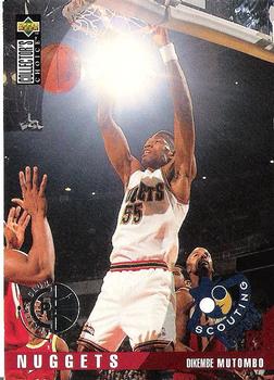 1995-96 Collector's Choice - Player's Club #327 Dikembe Mutombo Front