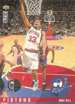 1995-96 Collector's Choice - Player's Club #328 Grant Hill Front