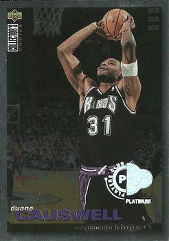 1995-96 Collector's Choice - Platinum Player's Club #224 Duane Causwell Front