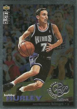 1995-96 Collector's Choice - Platinum Player's Club #25 Bobby Hurley Front